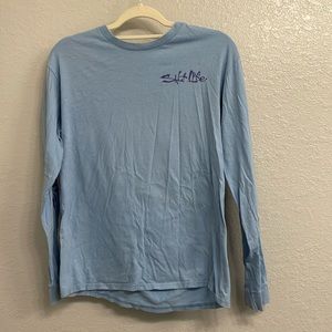 Men’s Salt Life Blue Swordfish Long Sleeve Tee